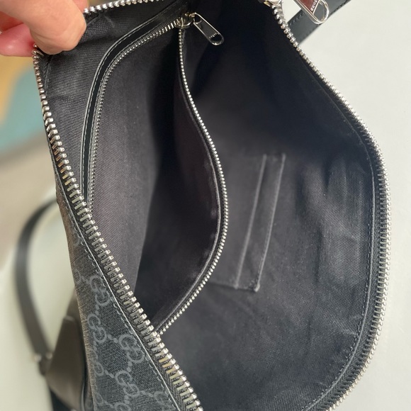 Gucci Messenger Bag, Unisex, LIKE NEW, GG Messenger black Bag with Strap, NICE💯 - Picture 8 of 16